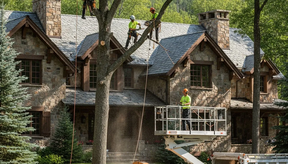 Atlanta tree service team providing professional tree removal and trimming for safe property care